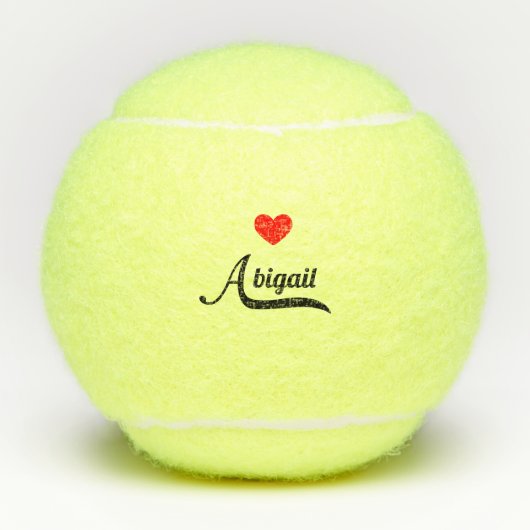 Abigail Tennisbälle (Vorderseite)