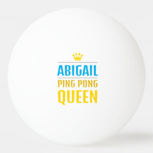 Abigail Tischtennisball