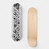 Abigail White Wave Wingnut Designer V Skateboard (Vorderseite)