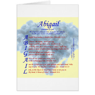 AbigailAcrostic