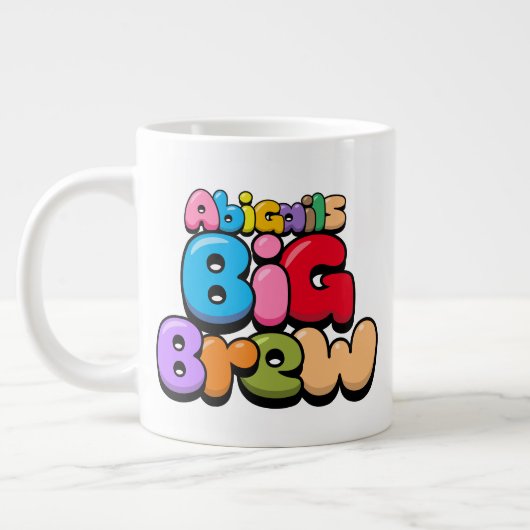 Abigail's Big Brew Riesenkaffee-Tasse Jumbo-Tasse (Links)