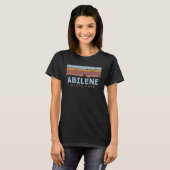 Abilene Staat Park Texas Retro Cool T-Shirt (Vorne ganz)