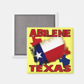 Abilene, Texas Magnet (Vorderseite/Rückseite)