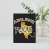 ABILENE, TEXAS POSTKARTE (Stehend Vorderseite)