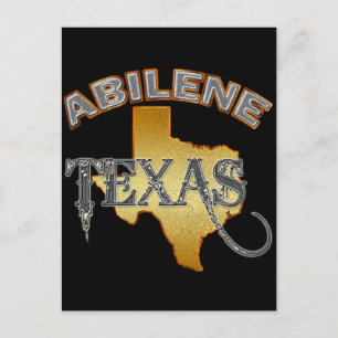 ABILENE, TEXAS POSTKARTE