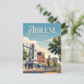 Abilene, Texas Postkarte (Stehend Vorderseite)