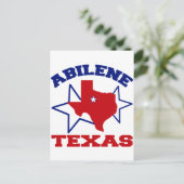 Abilene, Texas Postkarte (Stehend Vorderseite)