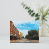 Abilene, Texas Postkarte (Stehend Vorderseite)