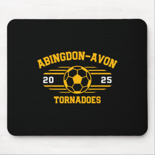Abingdon-avon Tornadoes Fußballrechnung 2025 Mousepad