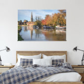 Abingdon-Landschaft Leinwanddruck (Insitu (Schlafzimmer))
