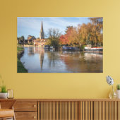 Abingdon-Landschaft Leinwanddruck (Insitu (Wohnzimmer))