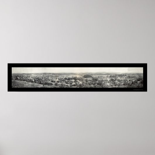 Abingdon Virgina Foto 1915 Poster (Vorne)