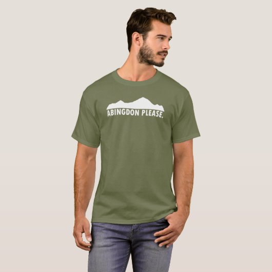 Abingdon Virginia Bitte T-Shirt (Vorne ganz)