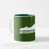 Abingdon Virginia Bitte Zweifarbige Tasse (Vorderseite Links)
