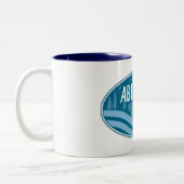 Abingdon Virginia Outdoor Zweifarbige Tasse (Links)