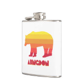 Abingdon Virginia Rainbow Bear Flachmann (Links)