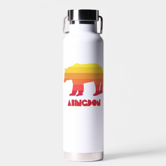 Abingdon Virginia Rainbow Bear Trinkflasche (Vorne)