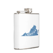 Abingdon Virginia Wood Grain Flachmann (Rechts)