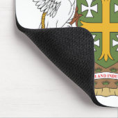 Abingdon Wappen Mousepad (Ecke)