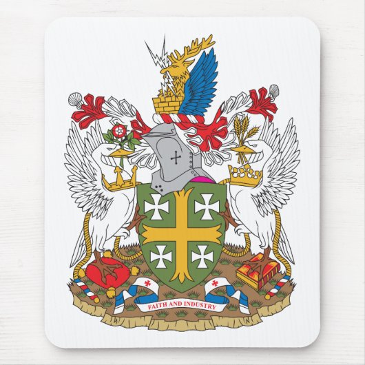 Abingdon Wappen Mousepad (Vorne)