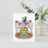 Abingdon-Wappen Postkarte (Stehend Vorderseite)