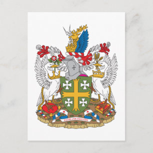Abingdon-Wappen Postkarte