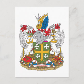 Abingdon-Wappen Postkarte