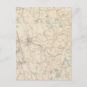 Abington, Massachusets Postkarte (Vorderseite)