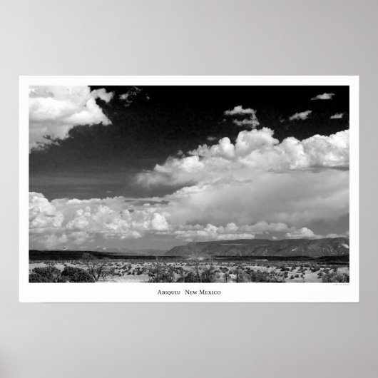 Abiquiu IV Poster (Vorne)