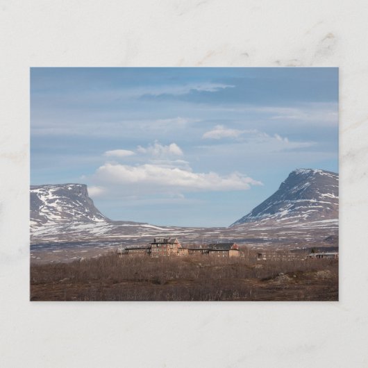 Abisko Schweden Postkarte (Vorderseite)