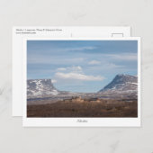 Abisko Schweden Postkarte (Vorne/Hinten)