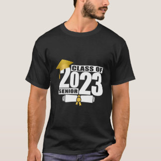 Abitur 2023 Abschlusszeugnis Diplom Absolventenfei T-Shirt