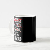 Abitur 2025 - lustige Oberschule Kaffeetasse (Vorderseite Links)