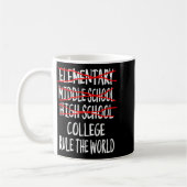 Abitur 2025 - lustige Oberschule Kaffeetasse (Links)