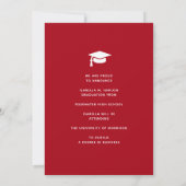 Abitur Ankündigung (Rückseite)