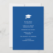 Abitur  ankündigung (Rückseite)