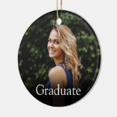 Abitur Definition Girly Pink Foto Keramik Ornament (Links)