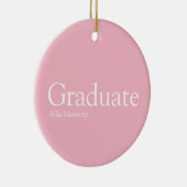 Abitur Definition Girly Pink Spaß Keramik Ornament (Rechts)