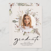 Abitur Einladung (Vorne/Hinten)