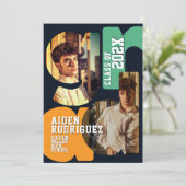 Abitur-Einladung Einladung (Stehend Vorderseite)