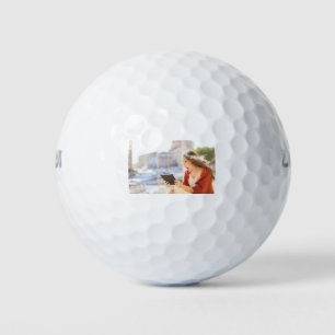 Abitur-Fotoparty-Zubehör, Golfball