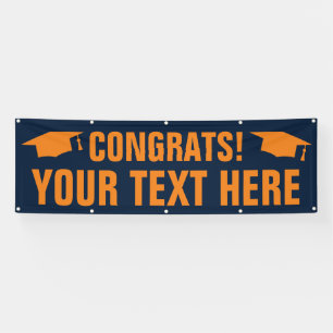 Abitur-Gratulationsbanner-Schriftzug Banner