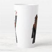 Abitur mit Diplom-Illustration Milchtasse (Vorderseite)