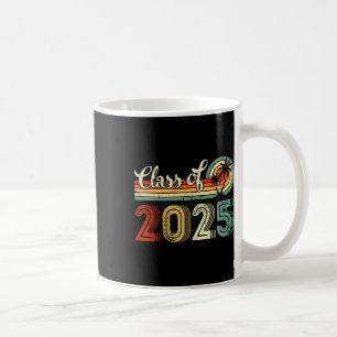 Abiturient 2025 Abschlussklasse 2025 Retro Zurück  Kaffeetasse