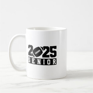 Abiturient 2025 Football-Hochschulabsolvent Kl. vo Kaffeetasse