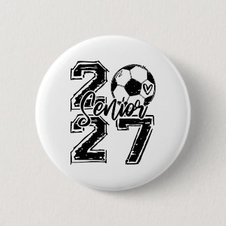 Abiturient 2027 Fußball Senior 2027 Zur Schule Lus Button