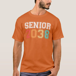 Abiturient 2038 Abschluss Retro Vintage Freunde T-Shirt