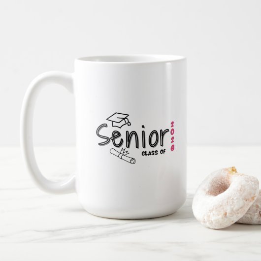 Abiturientenklasse 2026 Tasse (Mit Donut)