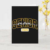 Abiturientin 2026 Mutter Abitur Schwarz Karte (Gelbe Blume)
