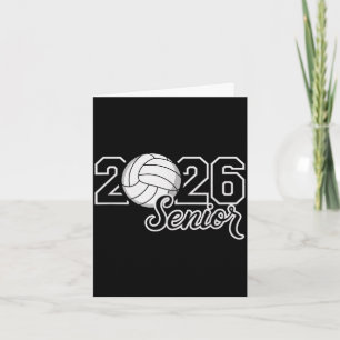 Abiturientin 2026 Volleyball-Mutter High-School-Ab Karte